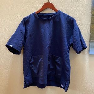 Figs Limited Edition! Crew Neck Scrub Top Navy